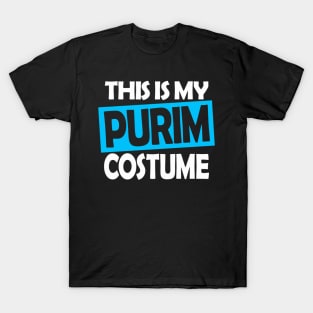 This Is My Purim Jewish Purim T-Shirt